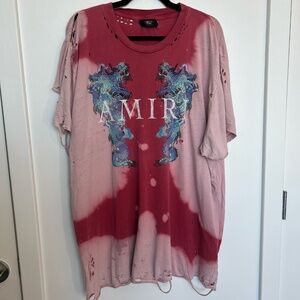 Amiri distressed graphic T-shirt